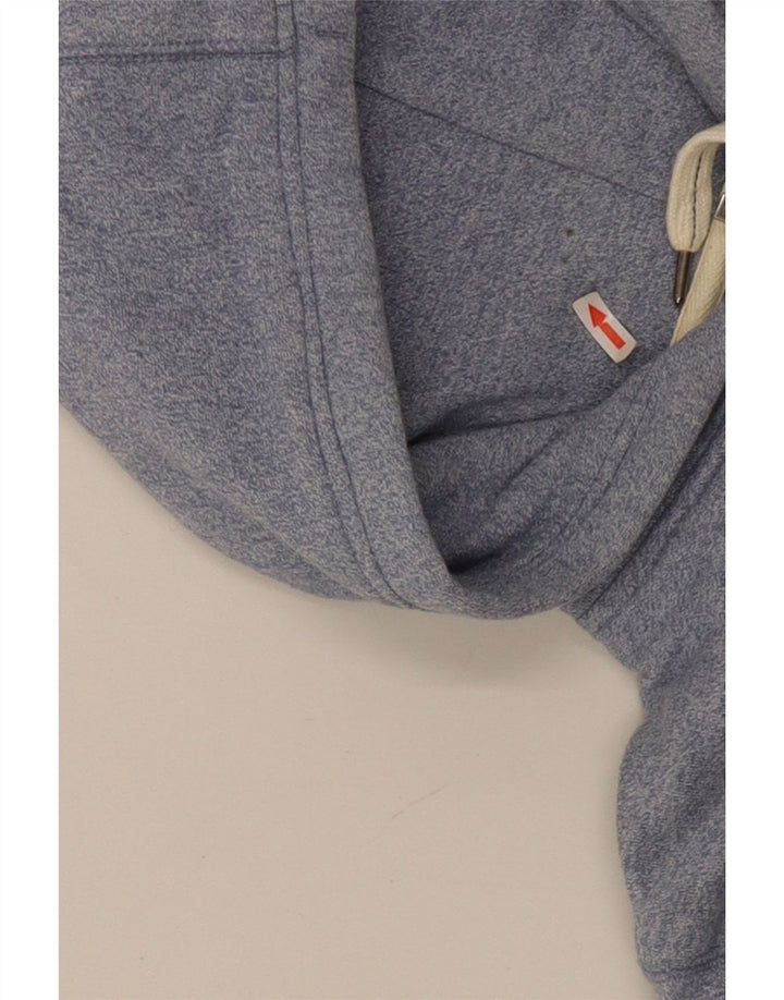 Rip Curl Suéter masculino com capuz e zíper grande algodão azul