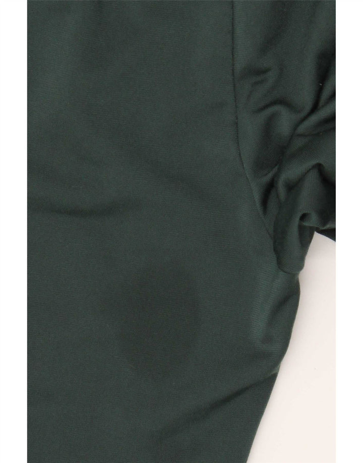 Adidas meninos calças de treino joggers 11-12 anos poliéster verde