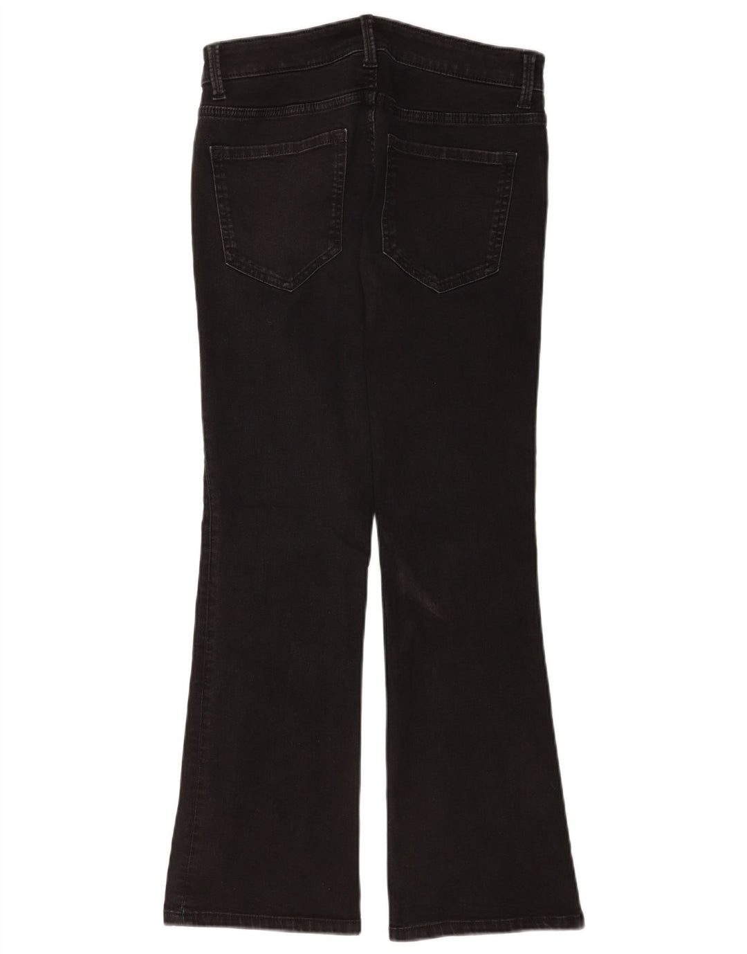 Marks & Spencer Feminino The Eva Bootcut Jeans Reino Unido 12 Médio W30 L28 Preto