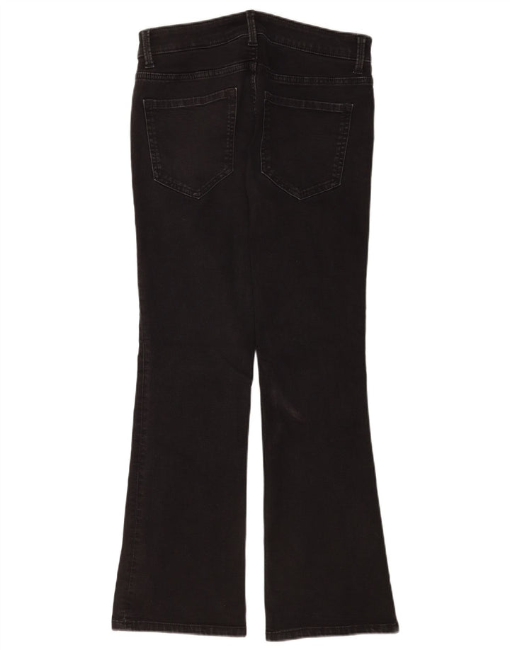 Marks & Spencer Feminino The Eva Bootcut Jeans Reino Unido 12 Médio W30 L28 Preto
