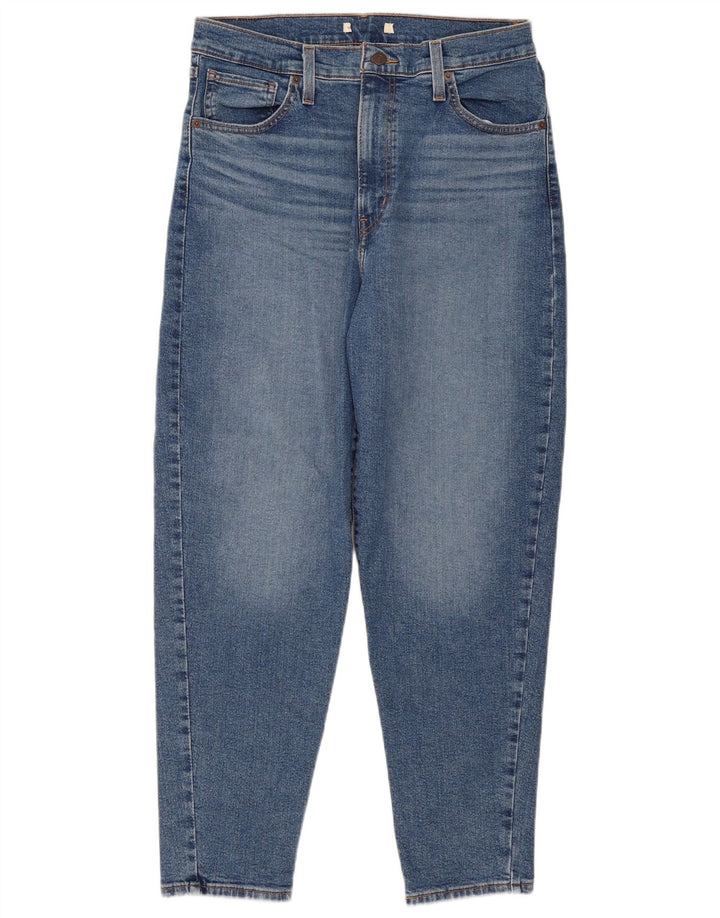 Jeans feminino Levi's cintura alta cônico W32 L29 azul