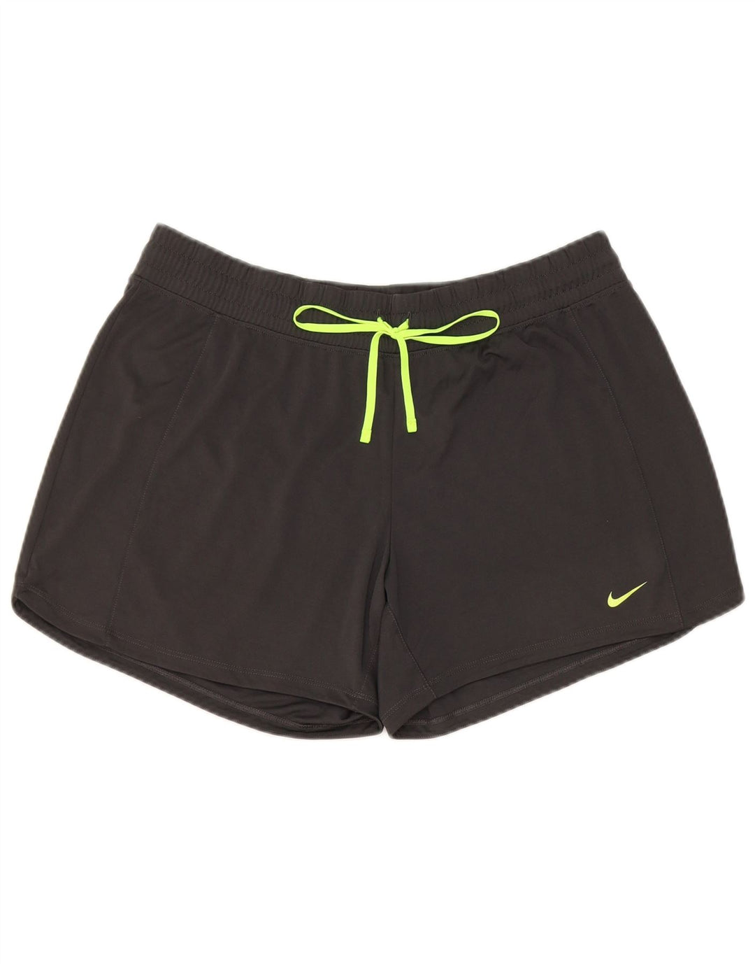 Shorts esportivos masculinos Nike grande poliéster cinza