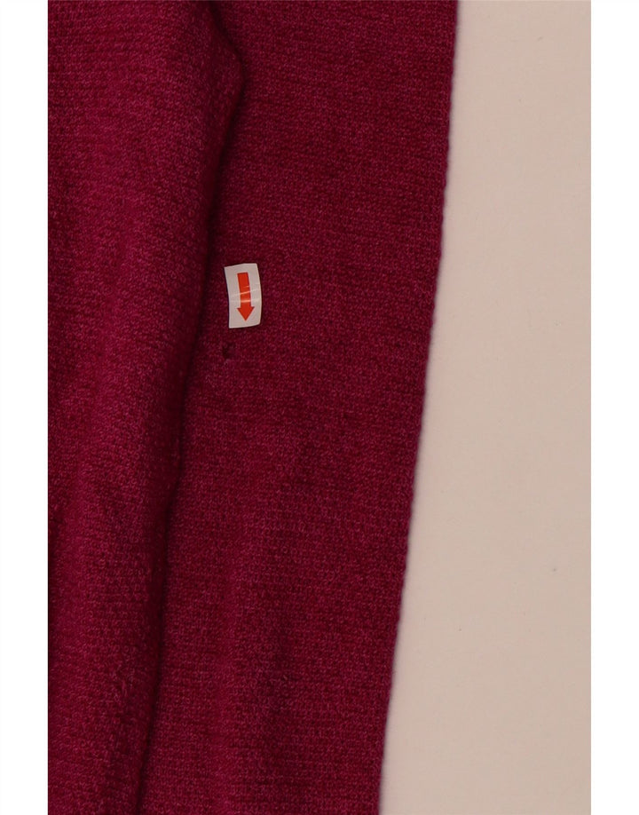Suéter masculino Sun68 com gola redonda, grande lã rosa