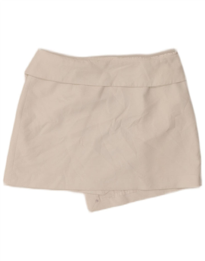 Zara Mini saia feminina média W28 branca