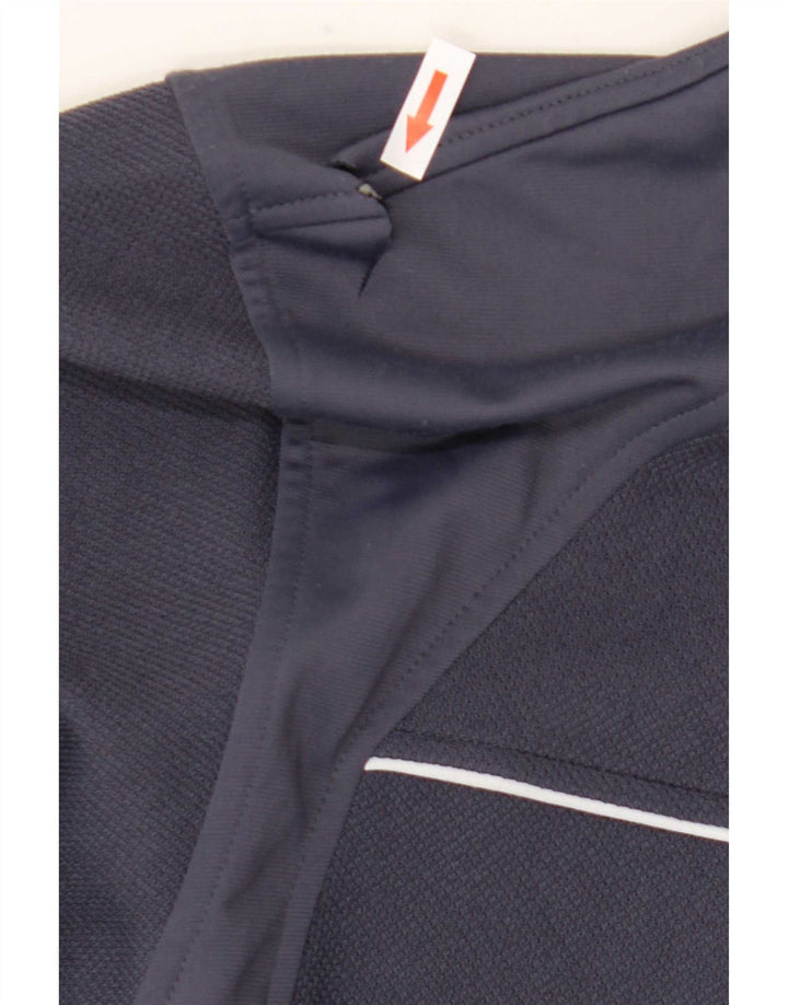 Jaqueta masculina de treino Lotto Reino Unido 40/42 grande poliéster azul marinho