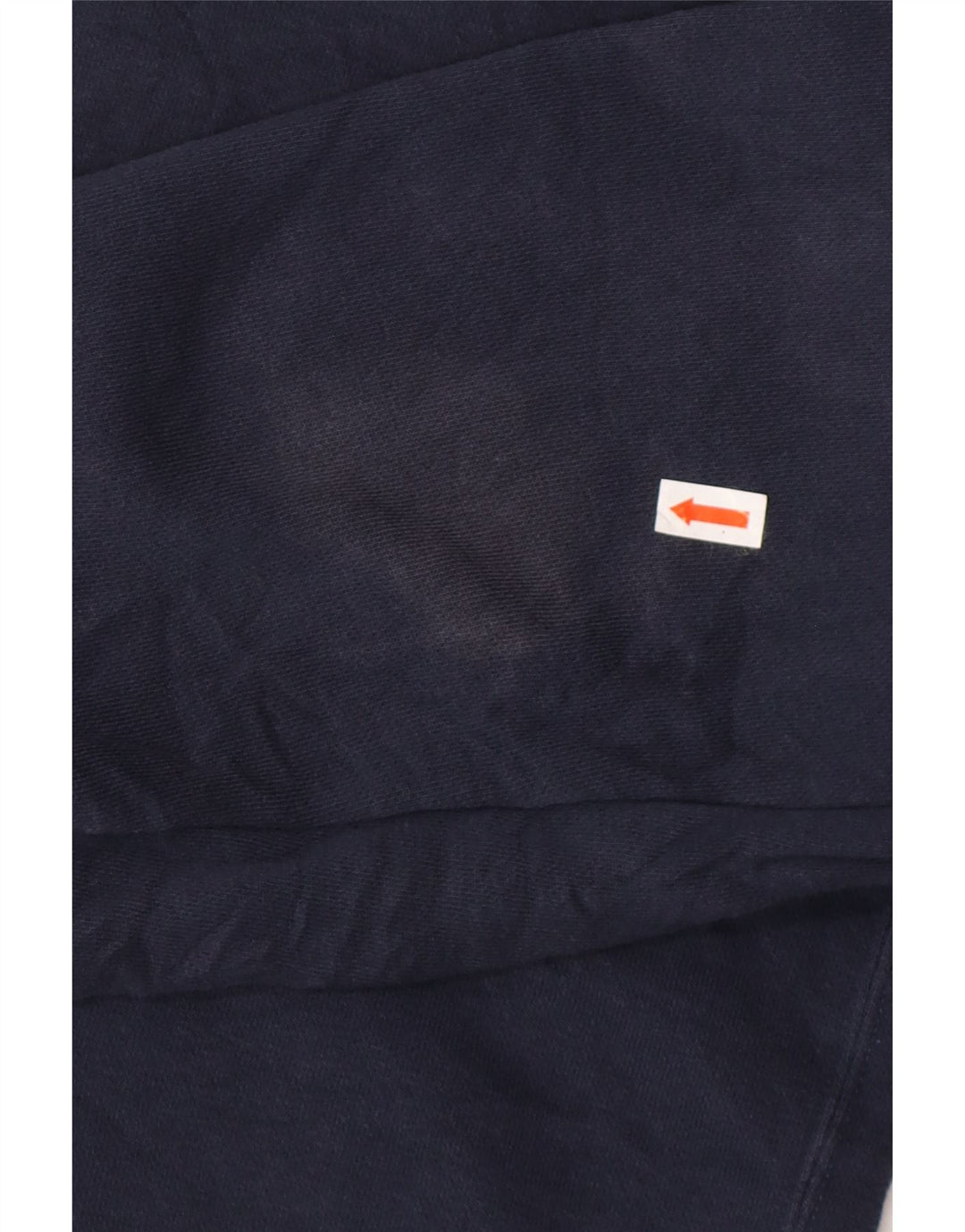 NIKE Mens Hoodie Jumper Grande Algodão Azul Marinho