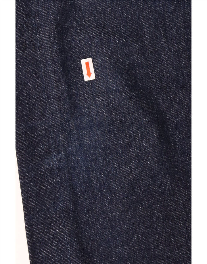 MASSIMO DUTTI Mens Jeans Slim EU 38 Pequeno W30 L34 Azul Marinho Algodão