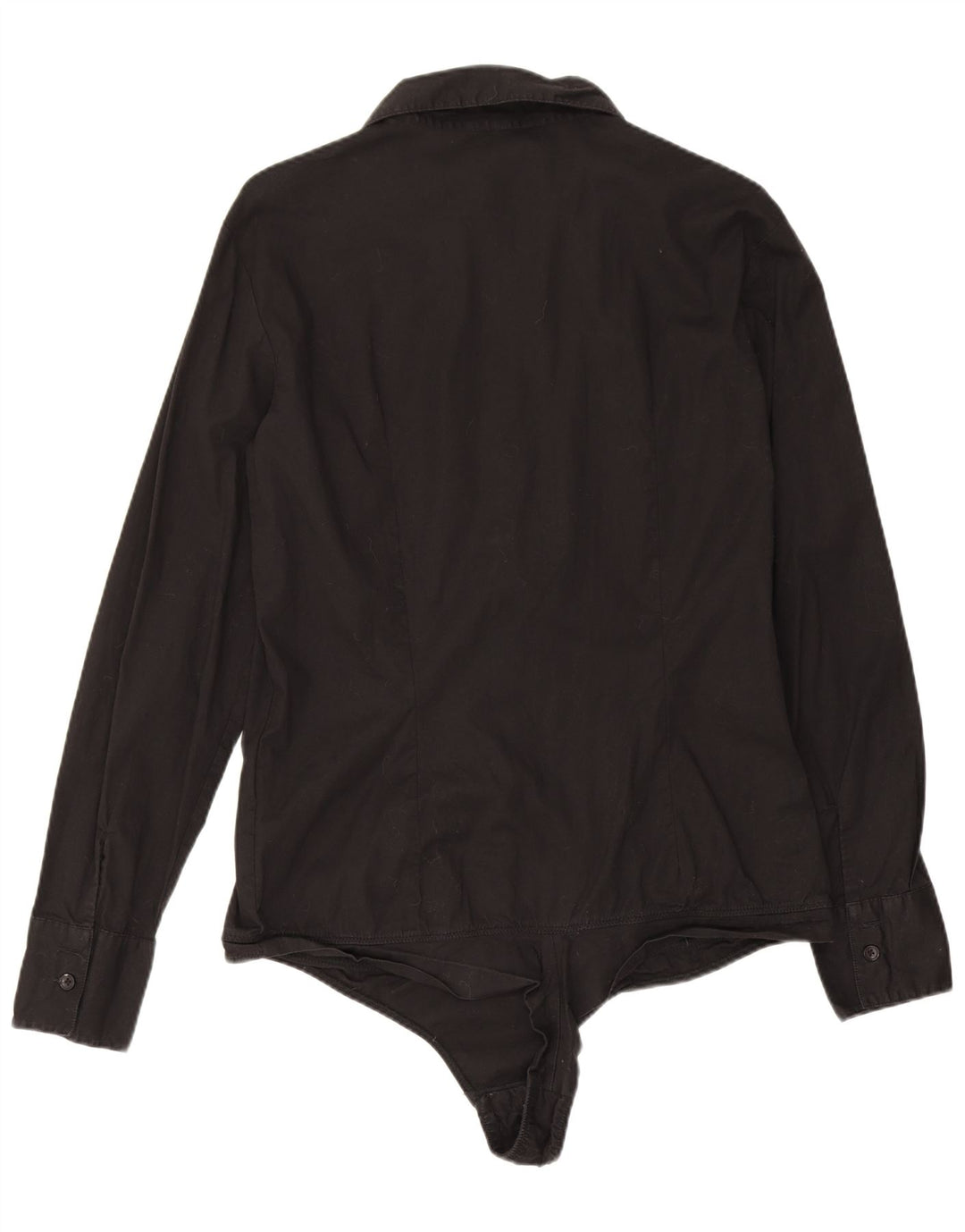Camiseta feminina Benetton UK 14 grande algodão preto