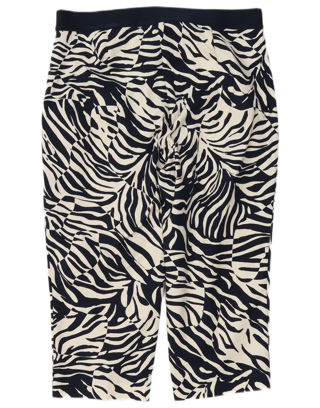 Calça capri feminina Marks & Spencer UK 16 grande W36 L20 preta
