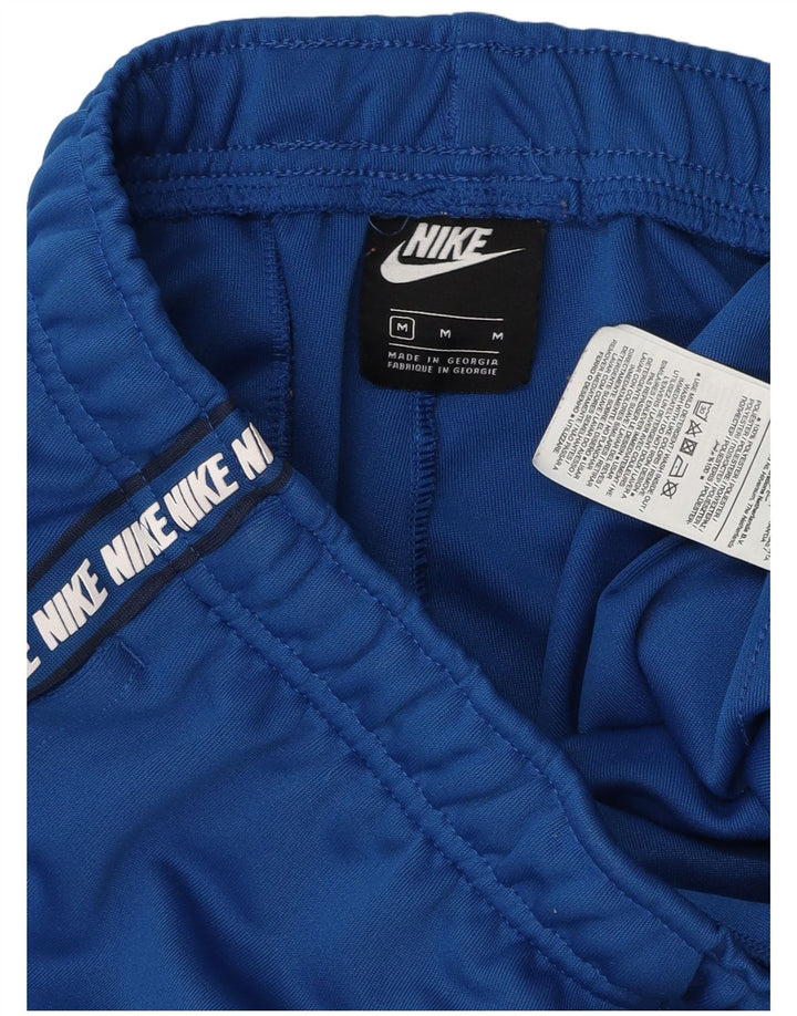 Nike Mens Graphic Calças de treino Joggers Médio Azul Poliéster