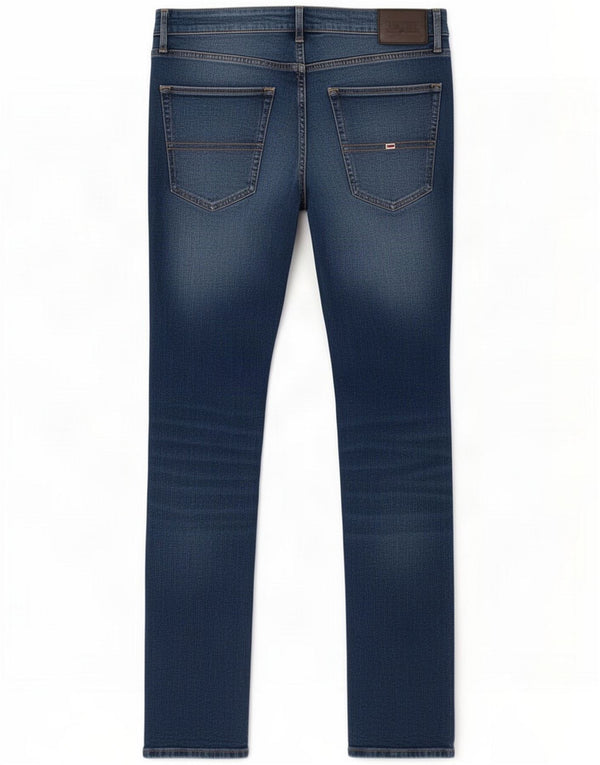 Tommy Hilfiger Mens Stanton Slim Fit Jeans W34 L32 Azul Algodão