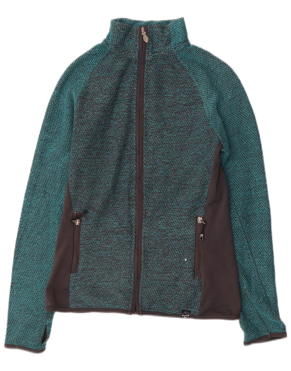 Jaqueta feminina de treino Weird Fish UK 10 Small Blue Colourblock