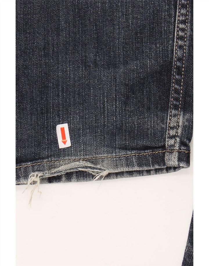 LEVI'S Masculino 509 Straight Jeans W32 L30 Azul Marinho Algodão