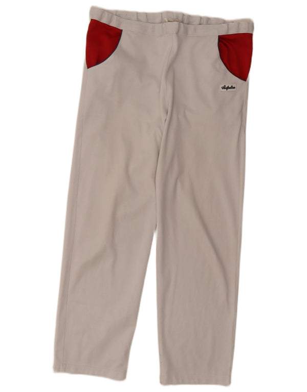 Calça de treino feminina AUSTRALIAN L'ALPINA IT 44 cinza médio colorblock