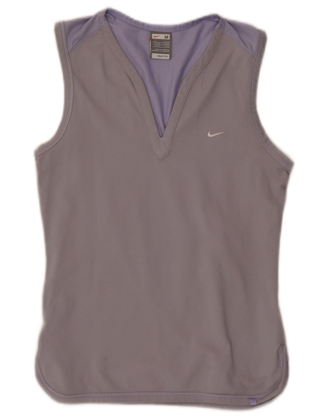 Colete Nike Feminino Top UK 10/12 Médio Roxo Nylon