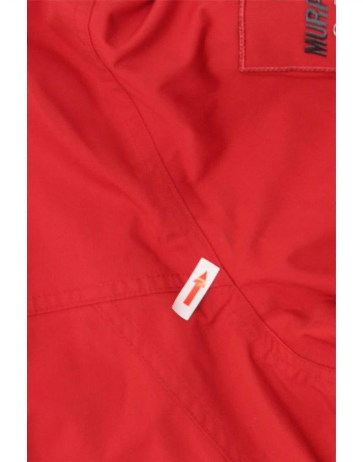 Jaqueta de chuva Murphy & Nye para meninas 13-14 anos 2XL poliamida vermelha
