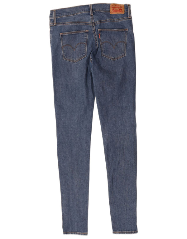Calça jeans feminina Levi's Slimmimg Super Skinny W28 L30 azul algodão