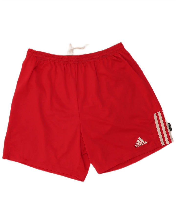 Adidas Mens Climalite Sport Shorts Grande Vermelho