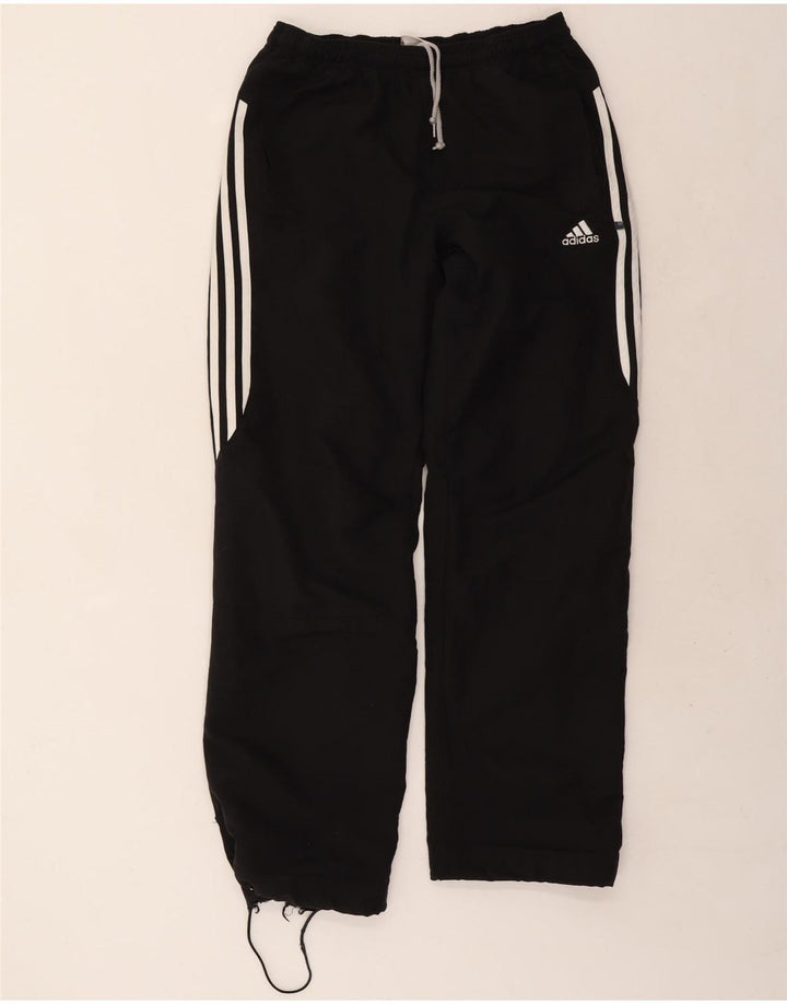Adidas Mens Treino Calças Joggers Pequeno Poliéster Preto
