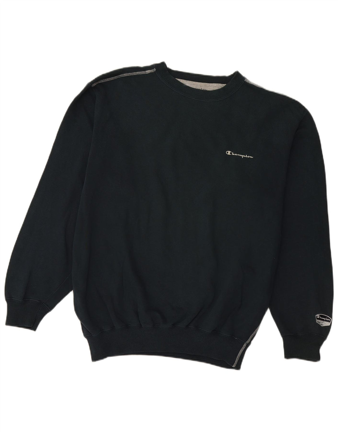 Champion moletom masculino jumper 2XL algodão azul marinho