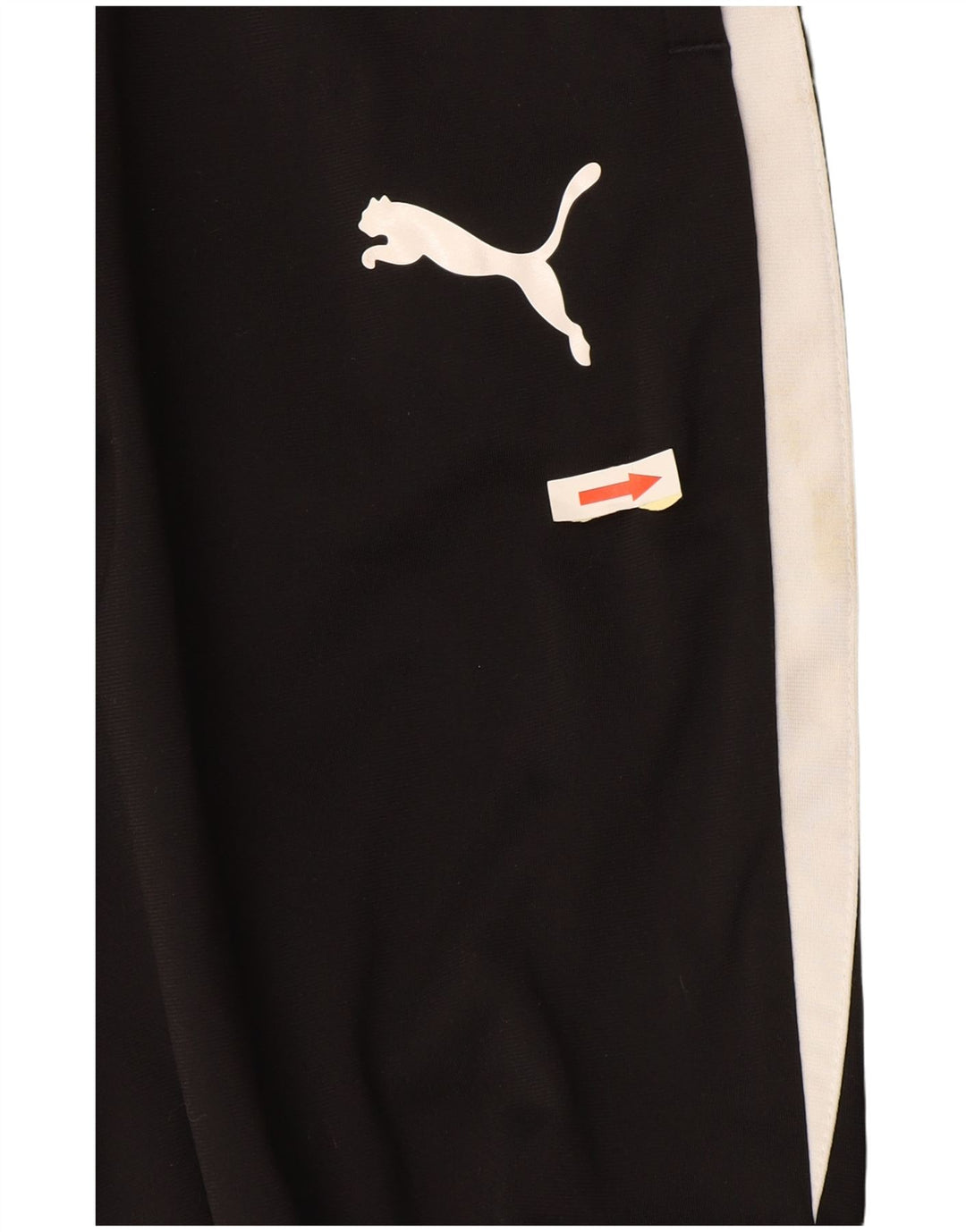 Calça de treino masculina Puma Joggers pequeno preto colorblock