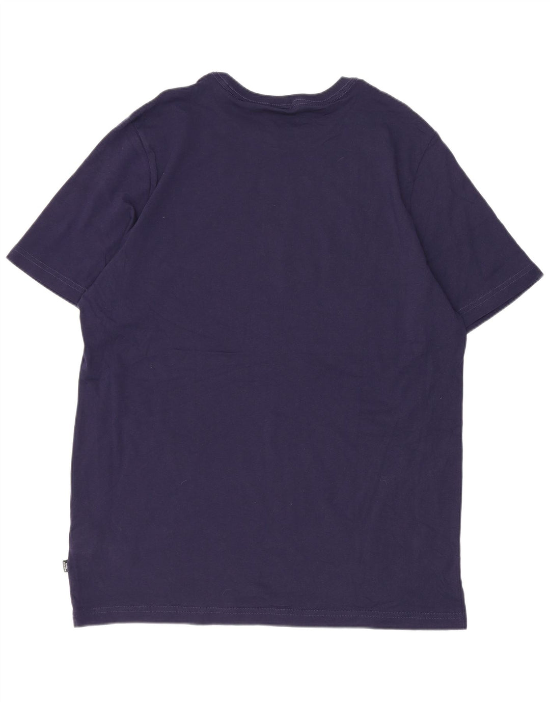 Camiseta masculina Puma grande algodão azul marinho
