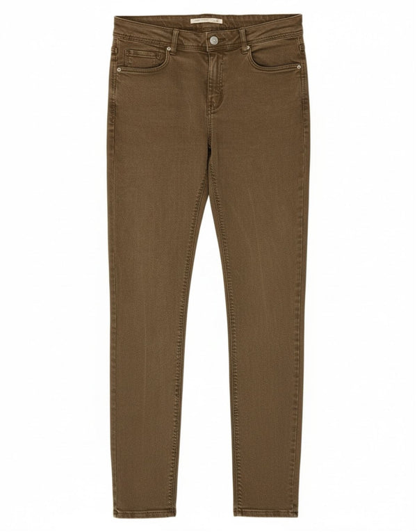 Zara Womens Trafaluc Skinny Jeans EU 42 Grande W32 L31 Caqui