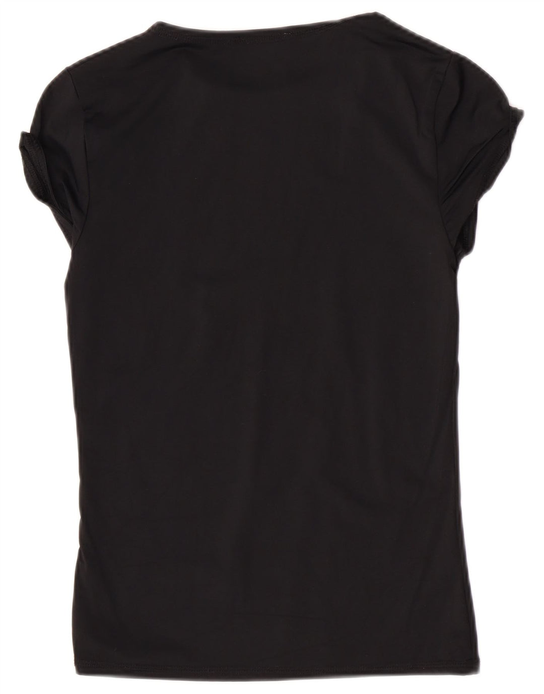 Camiseta feminina Zara UK 12 médio preto