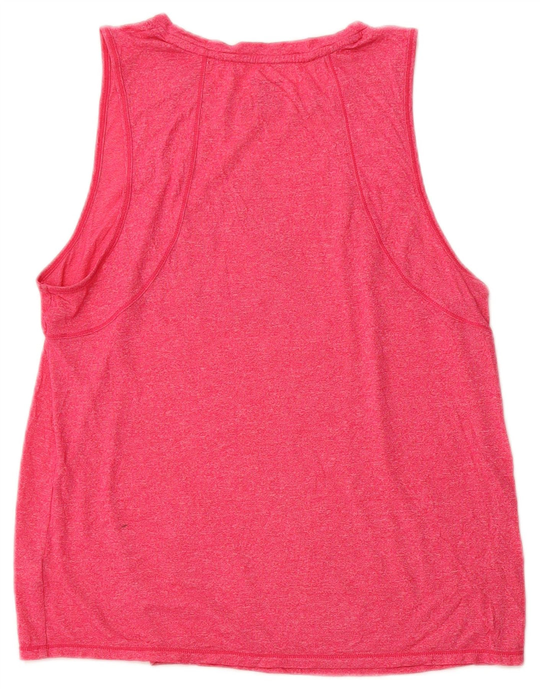 Top de colete gráfico feminino REEBOK UK 14 grande rosa