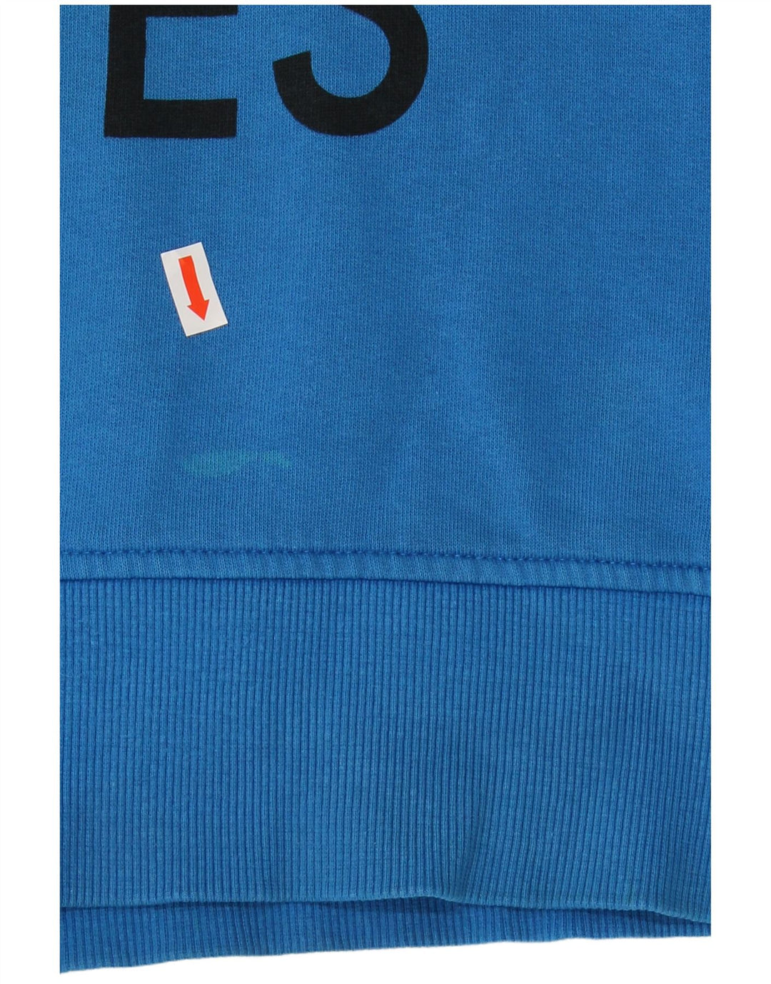 Jumper com capuz gráfico masculino JACK & JONES XL algodão azul