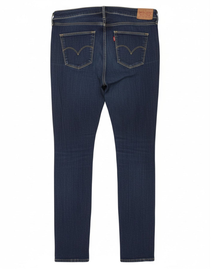 Jeans skinny feminino LEVI'S W32 L32 algodão azul