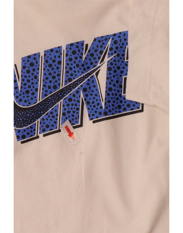 Camiseta Nike Girls Graphic Top 10-11 Anos Médio Branco