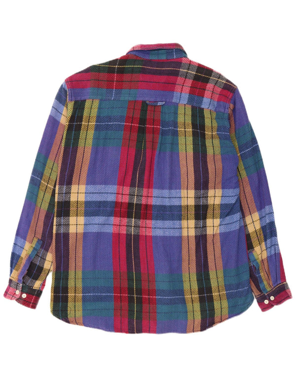 Camisa masculina de flanela Junior.D XL xadrez multicolorida