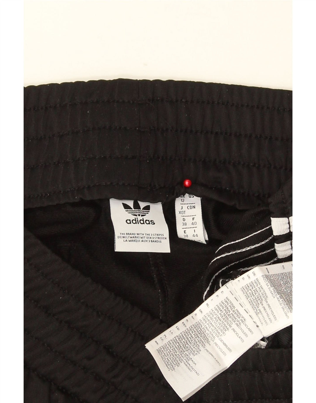 Shorts esportivos femininos ADIDAS UK 12 médio preto poliéster