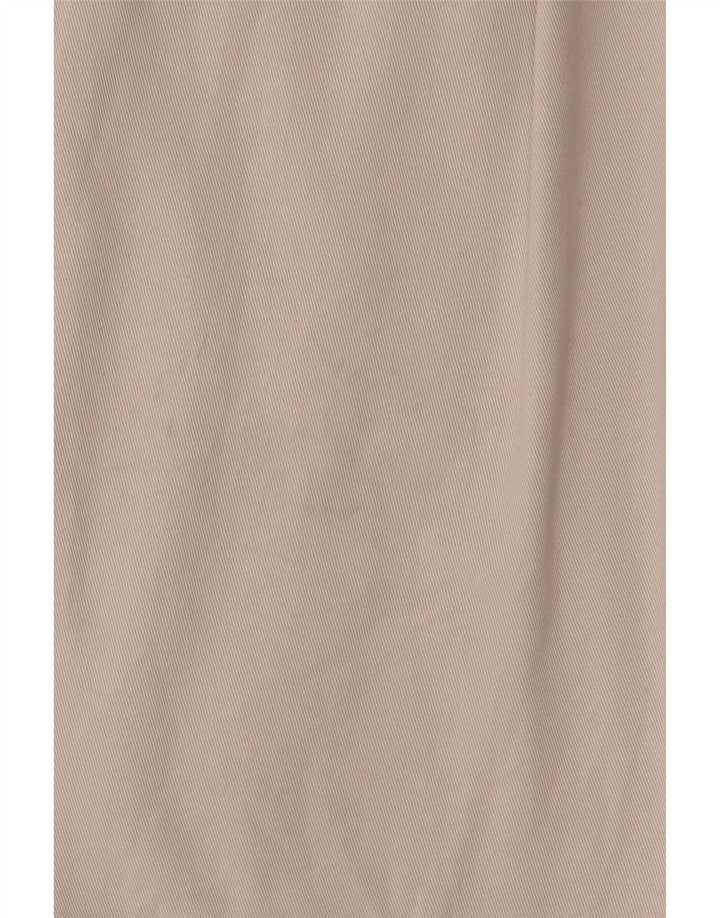 DOCKERS Masculino Pegged Chino Shorts W36 Grande Algodão Bege