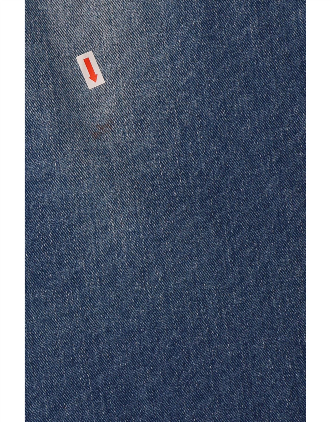 Jeans cônicos femininos VINTAGE W32 L31 algodão azul