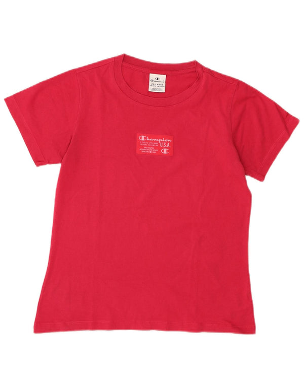 Camiseta Champion Meninas Top 15-16 Anos 2XL Vermelho