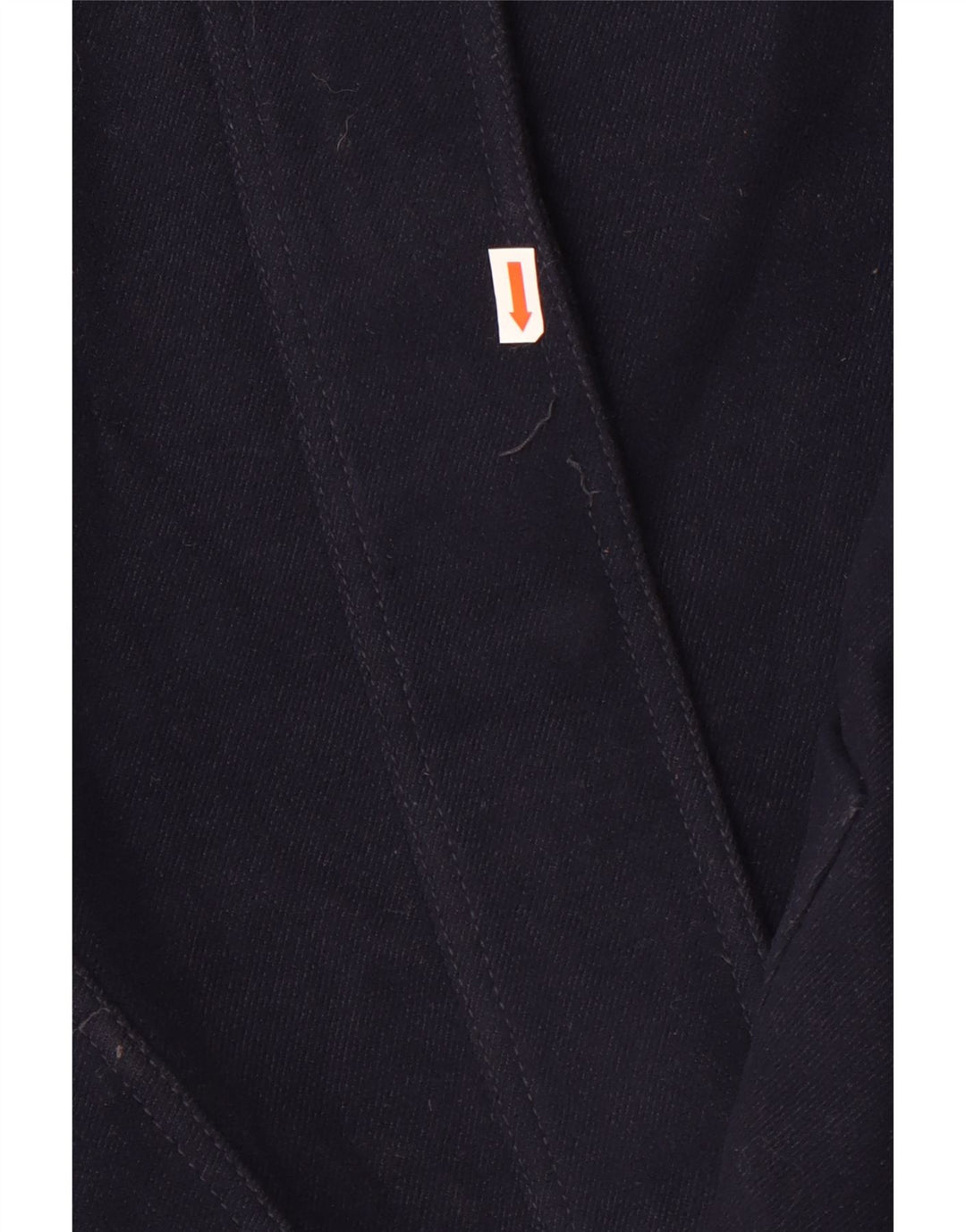 Jaqueta Parka feminina com capuz grande Topshop Reino Unido 10 pequena azul marinho