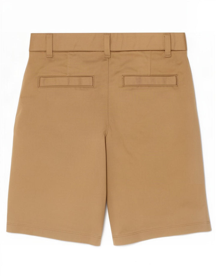 Nautica Boys Chino Shorts 7-8 Anos W24 Poliéster Bege