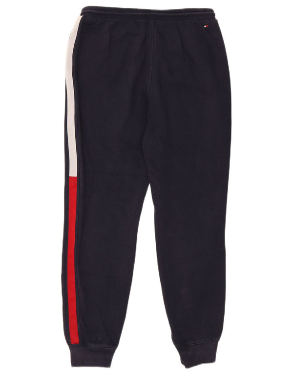 Tommy Hilfiger Mens Calças de treino Joggers XS Azul marinho Colourblock