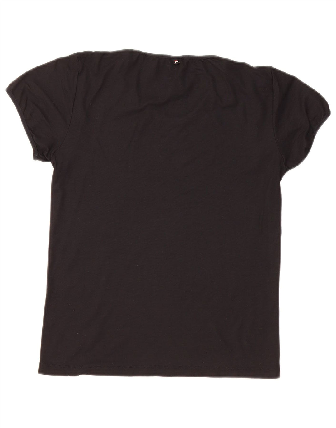 Camiseta feminina FILA UK 14 grande poliamida preta