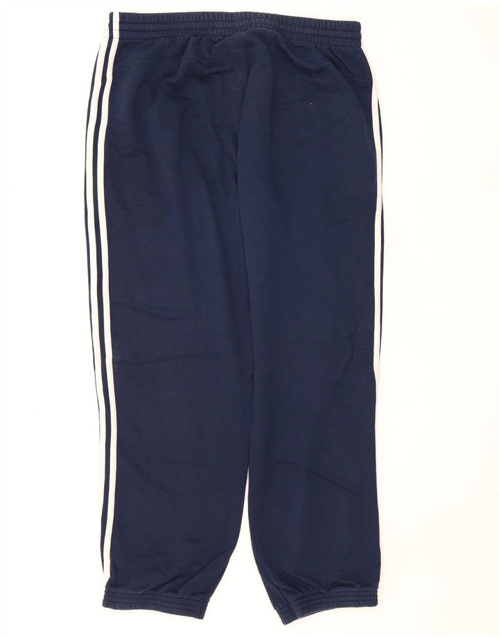 Adidas Mens Treino Calças Joggers Grande Azul Marinho