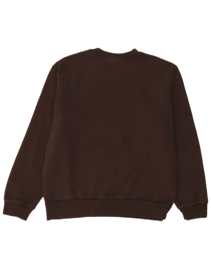 Moletom masculino Lacoste Classic Fit tamanho 5 grande algodão marrom