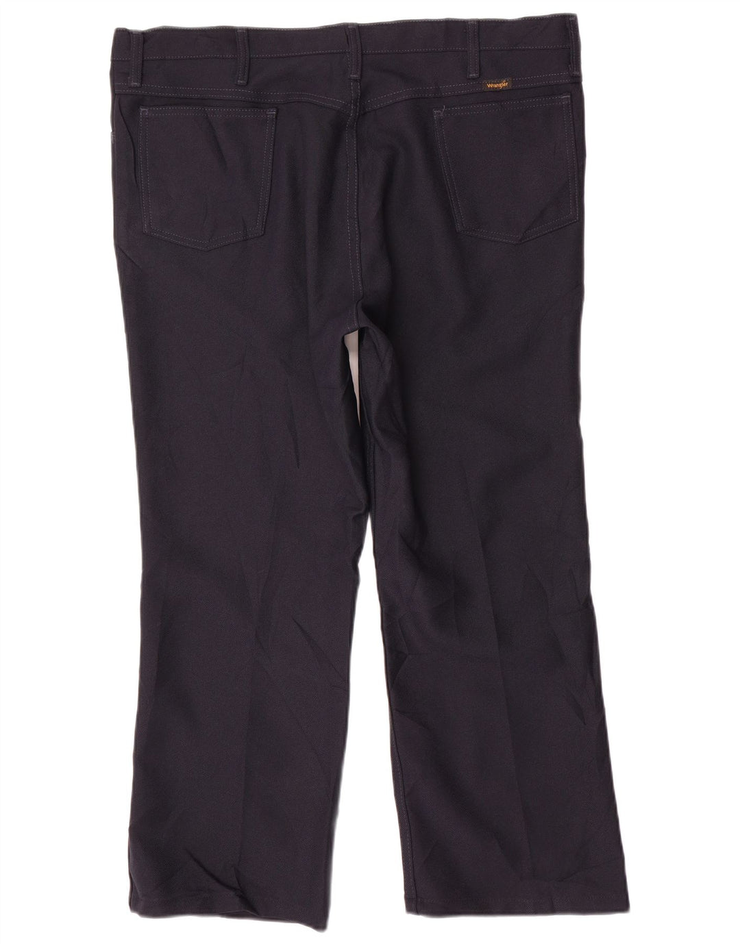 Calça casual reta masculina WRANGLER W40 L27 poliéster azul marinho