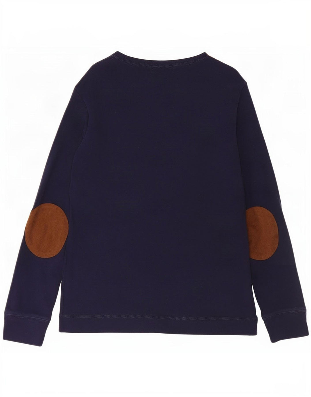Ralph Lauren Top de equitação feminino manga comprida Reino Unido 12 médio azul marinho