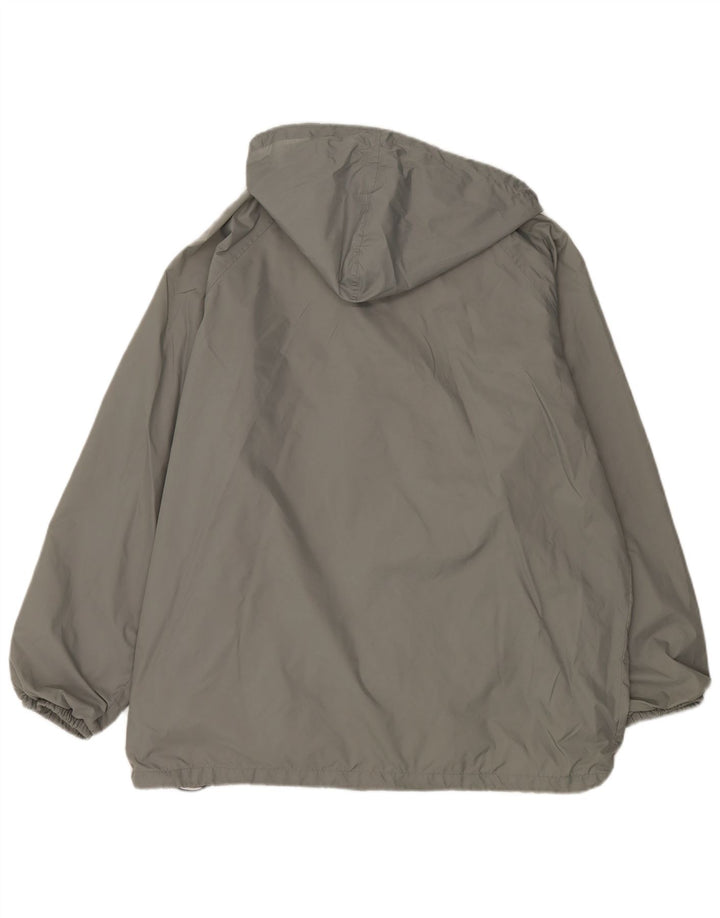 Jaqueta de chuva masculina com capuz Champion UK 44 2XL cinza