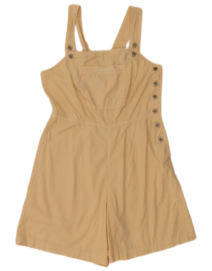Colmar feminino sem mangas playsuit IT 42 algodão bege médio