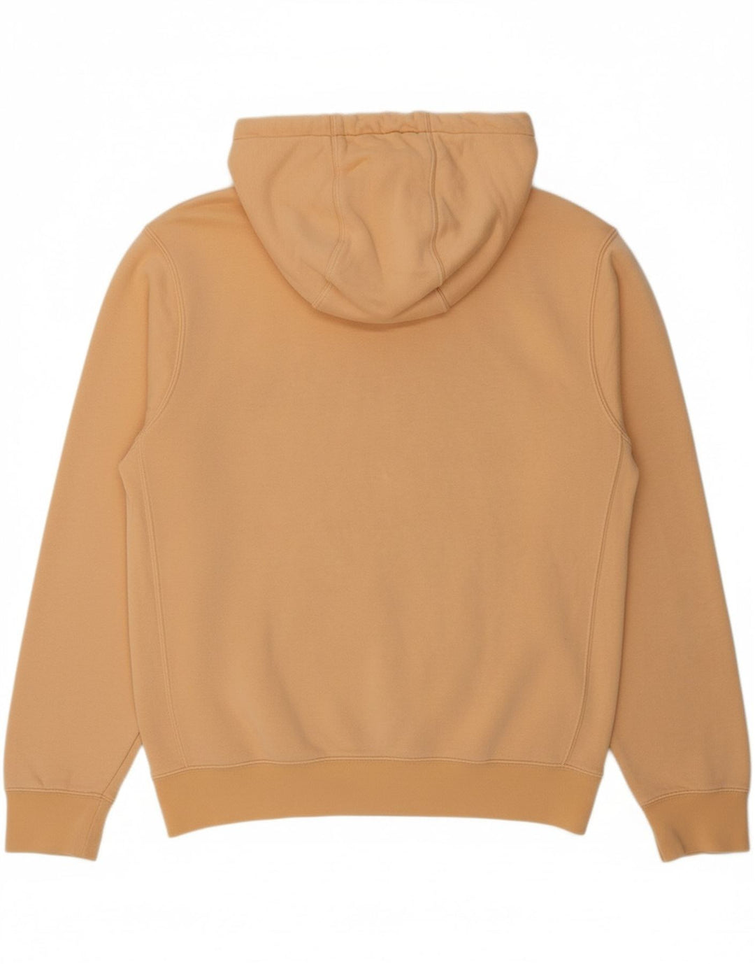 NIKE Mens Hoodie Jumper Pequeno Laranja Algodão