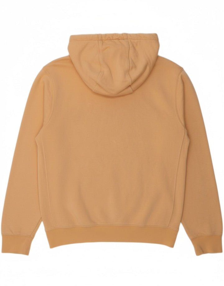 NIKE Mens Hoodie Jumper Pequeno Laranja Algodão