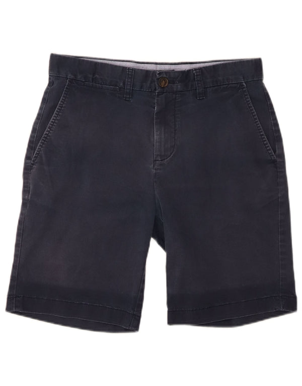Tommy Hilfiger Mens Chino Shorts W29 Pequeno Algodão Azul Marinho